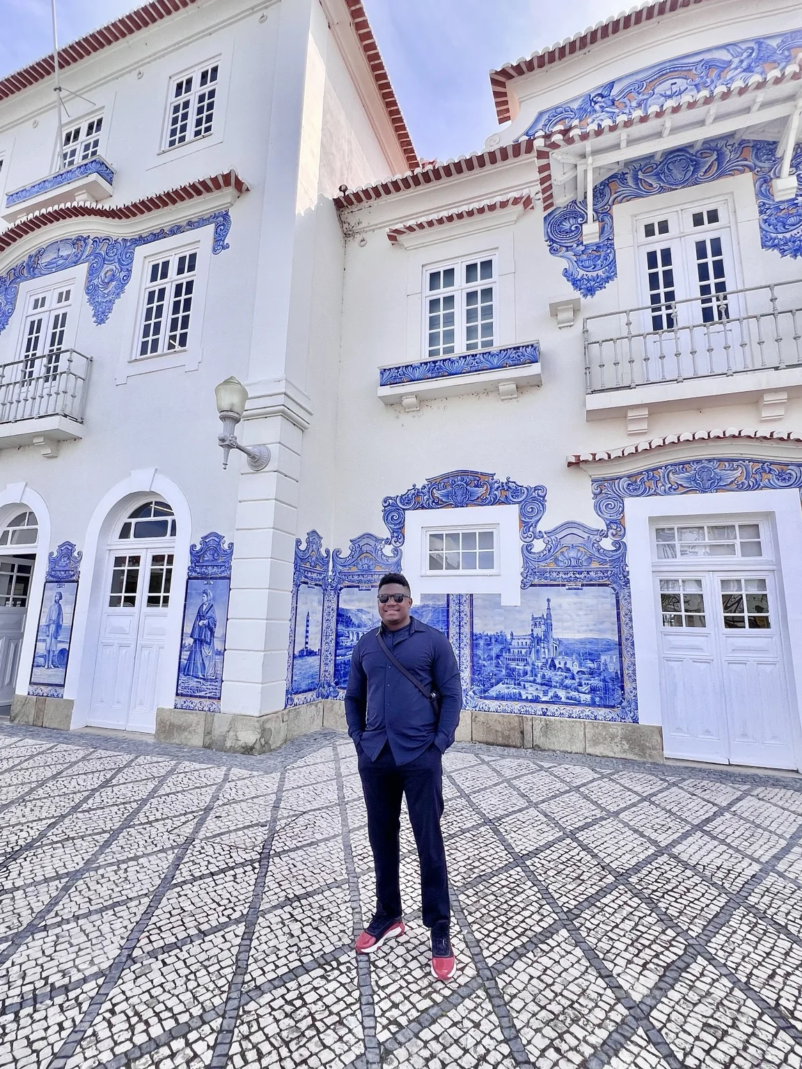 Aveiro architecture and azulejos