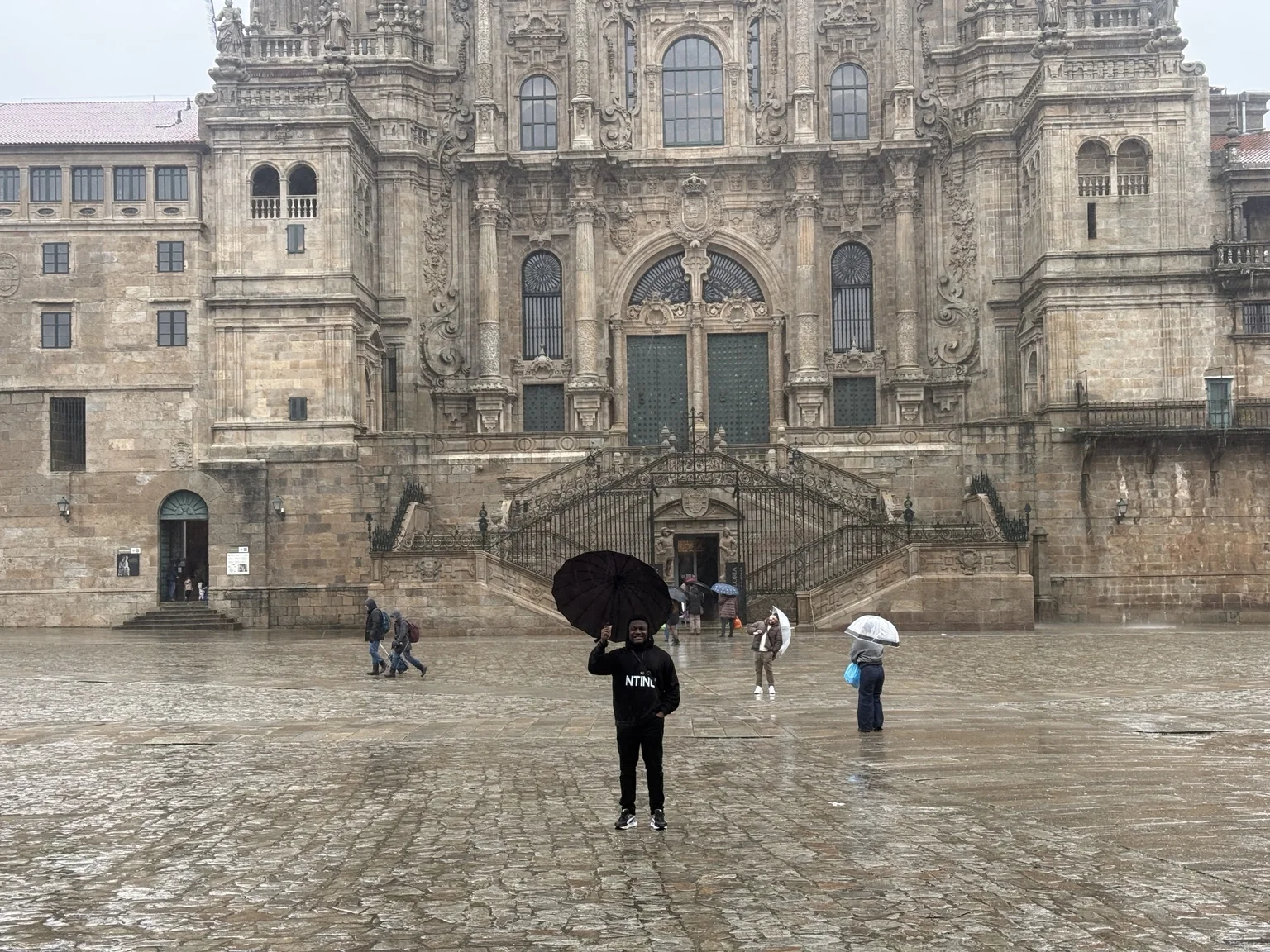 Praza do Obradoiro and cathedral
